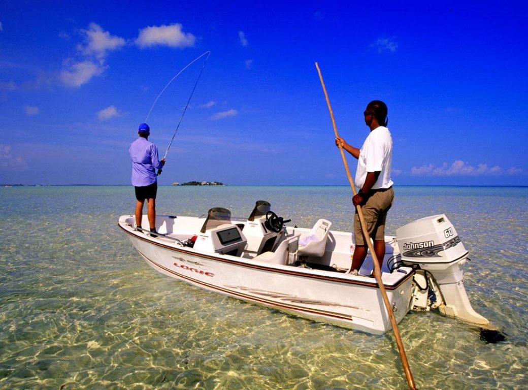 2B3WTAA Karibik - Belize - Cayo Espanto, Angler