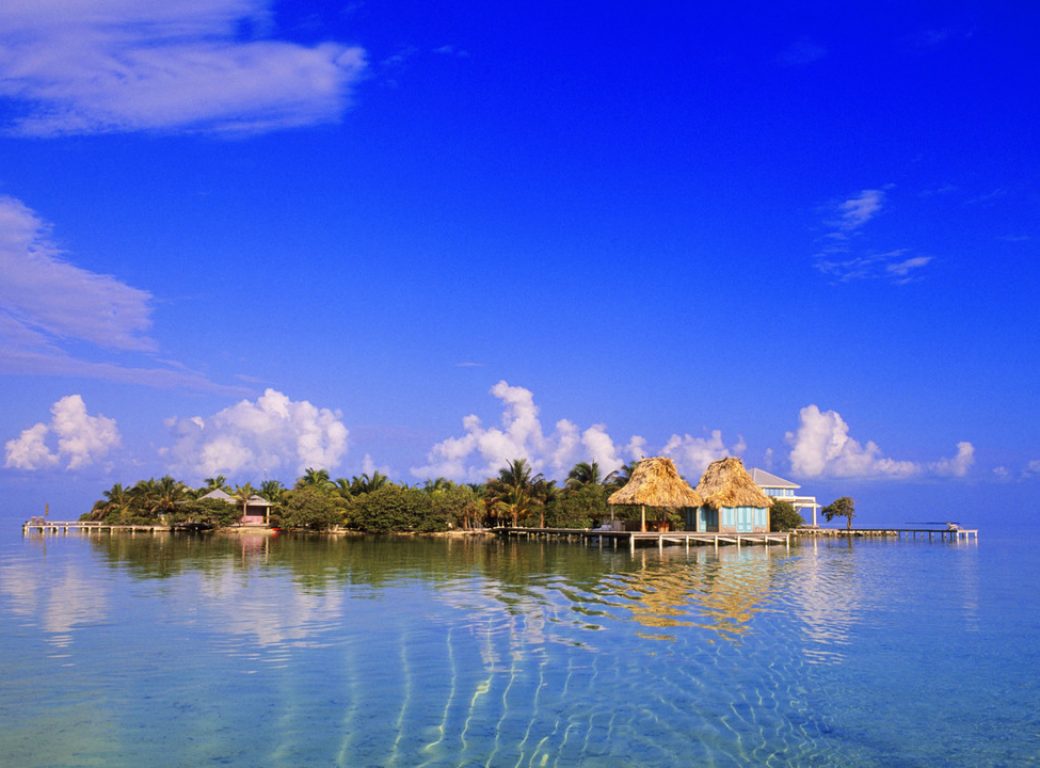 A3Y0YJ holidy island, Belize, Cayo Espanto