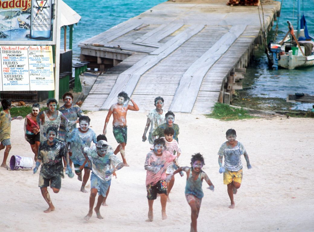 E7JFJ6 San Pedro, Carnival, Ambergris Caye, Belize