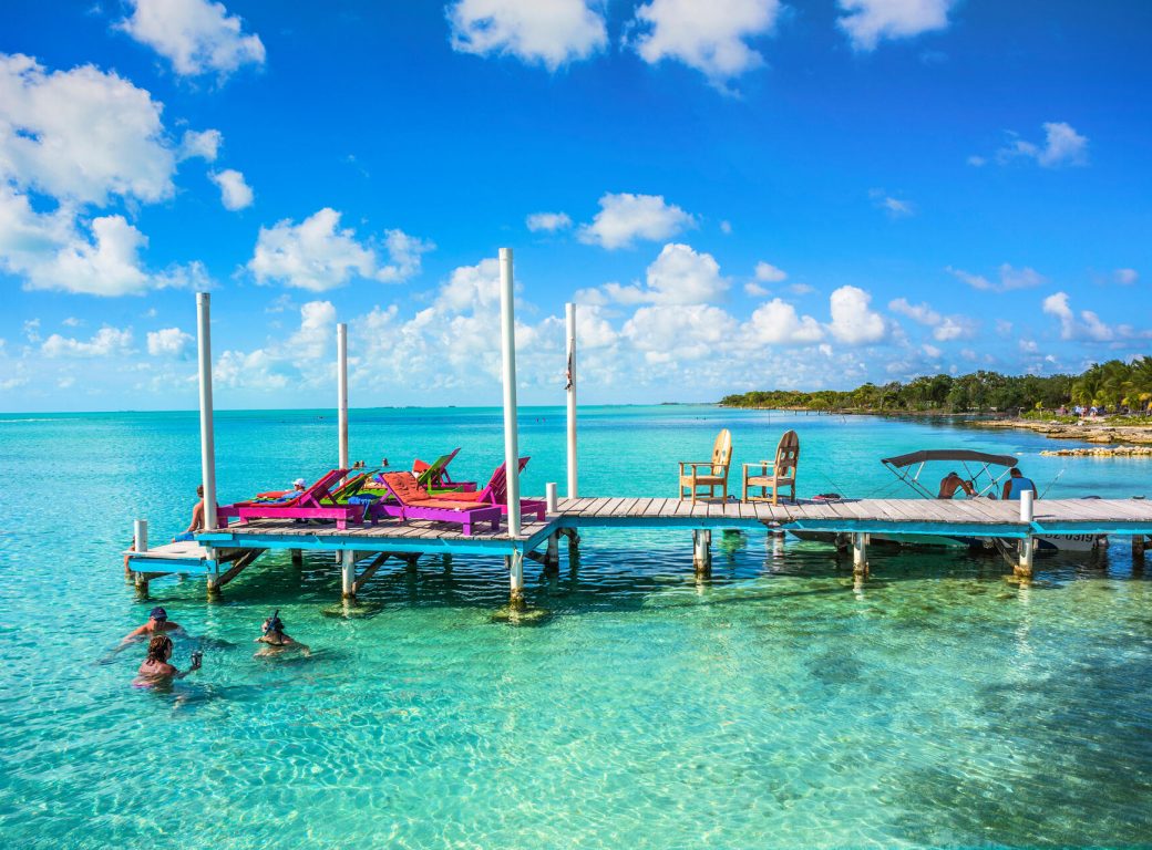 MHC66X Secret Beach in Ambergris Caye, Belize.